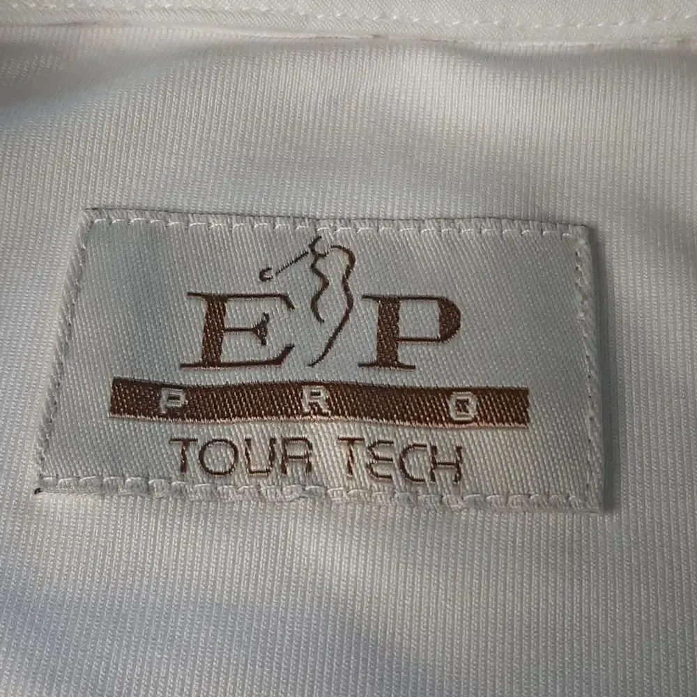EP Pro Tour Tech White with Black and Purple Diamond Design Shirt